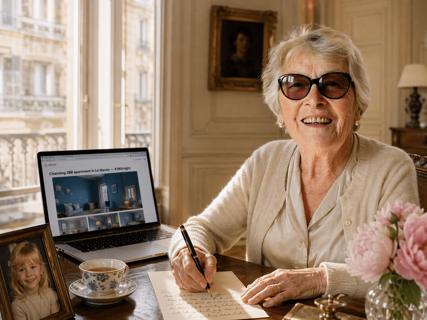 J'écris à ma petite Léa