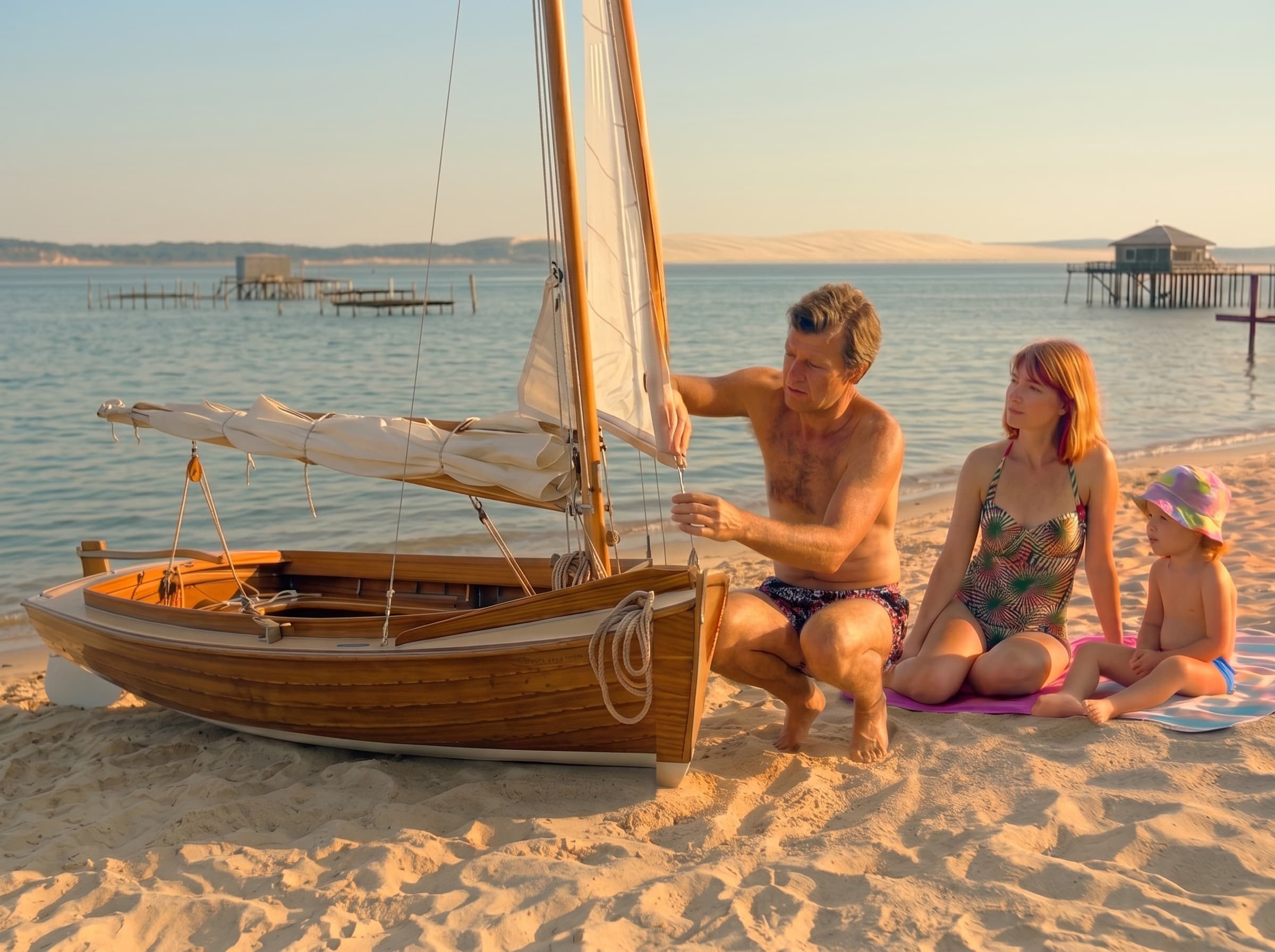Bernard et Chantal, été 1982